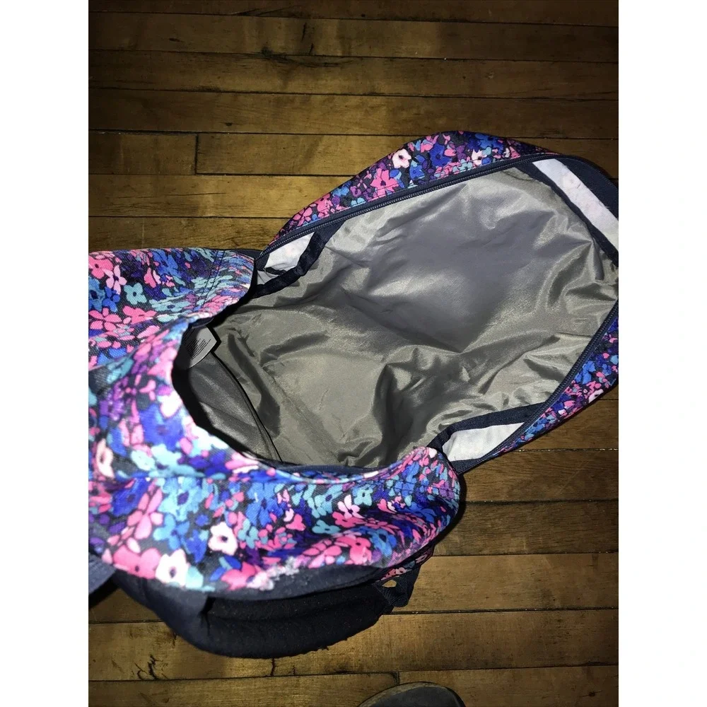 Trans By Jansport Backpack‎ Full Size Floral Blue/Pink
